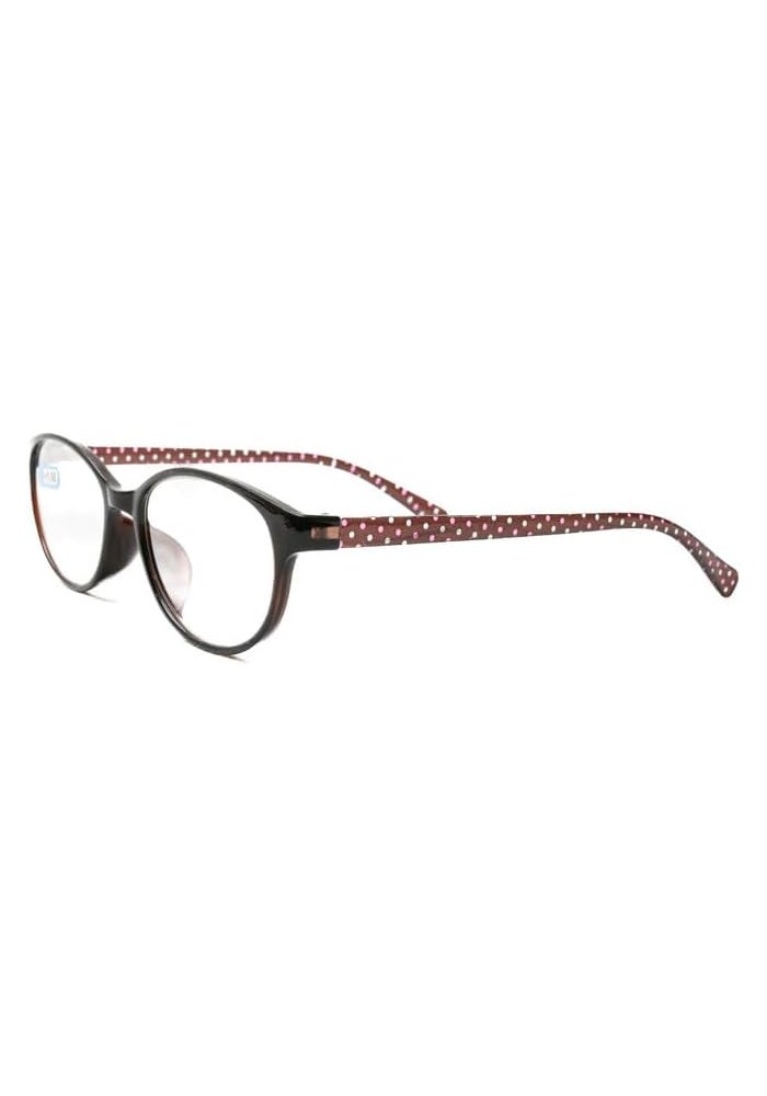 Daiso Wellington Pindot Reading Glasses - Plus 1.5 - Red/Black - Image 2